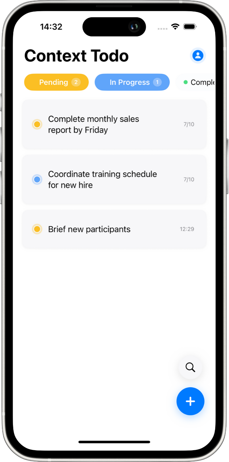 Task List